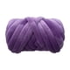 thumbnail image 3 of Chunky Yarn Crocheting Mantas DIY Jumbo Yarn Para Throw Pillow Alfombras Crochet Deep Violet, 3 of 5