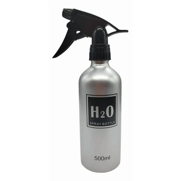 Rociador Atomizador De Agua Barberías Salones Belleza 500ml Color Plata