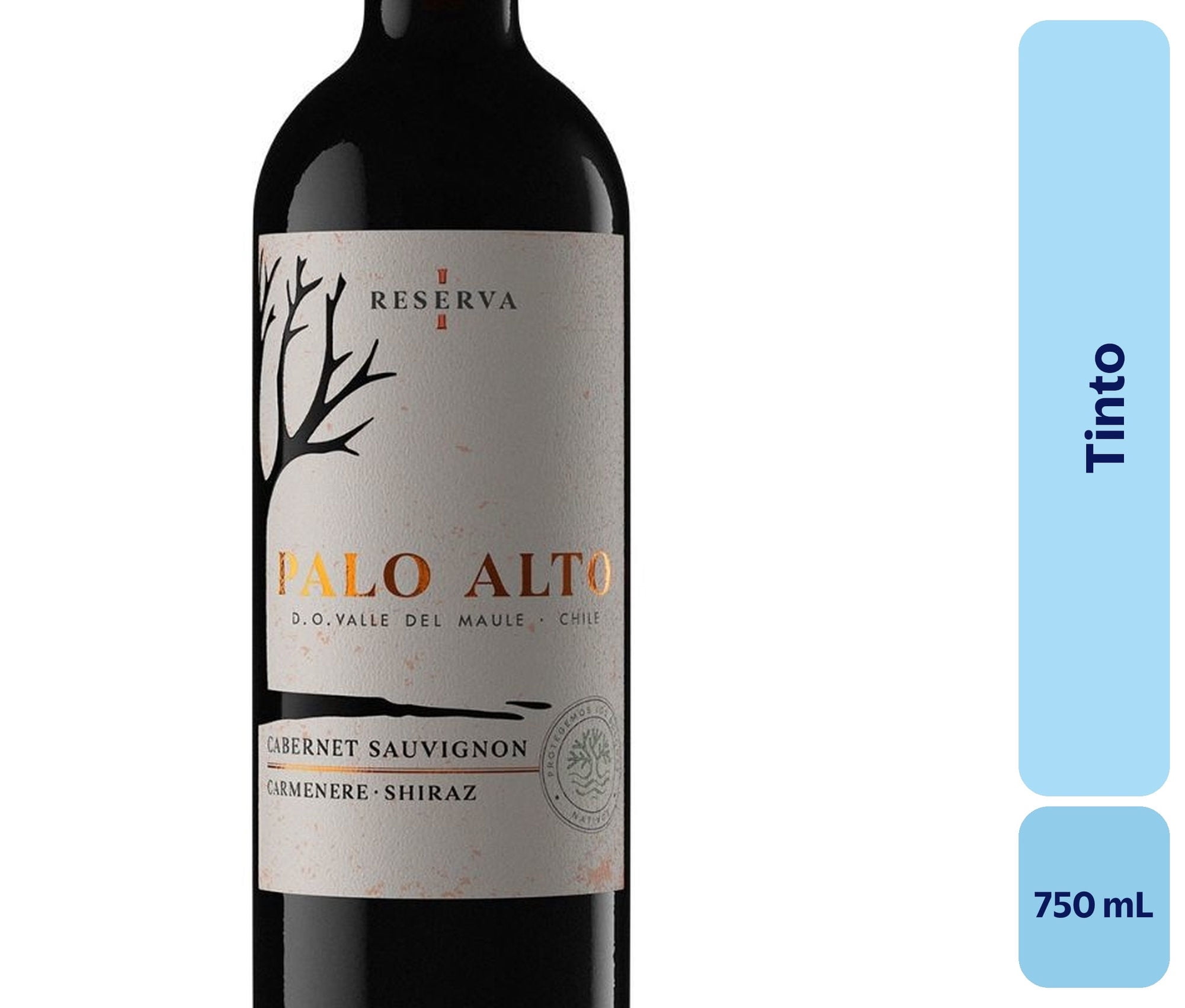 Vino Tinto Botella 750 mL Palo Alto