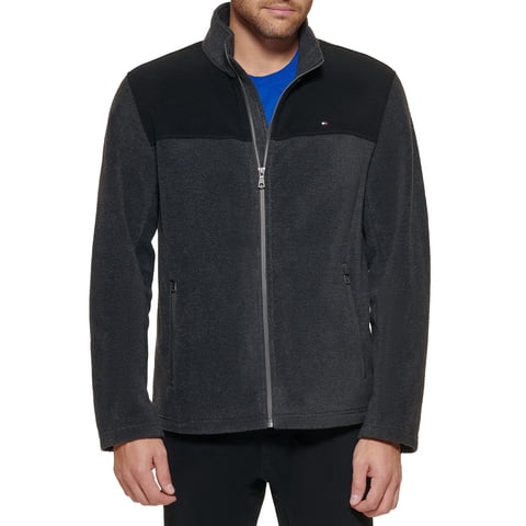 Chaqueta Tommy Hilfiger Clásica De Forro Polar Con Cremallera Frontal Para Hombre