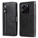 thumbnail image 1 of Funda con Cremallera para Xiaomi Redmi Noe 14 4G, Carcasa Cartera de Cuero PU con Soporte y Tarjetero, 1 of 5