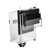 Ioensy - Caja De Desbordamiento Para Acuarios, Colgar En Acrílico Desmontable, Decoración De Paisajismo, 2500L, Negro