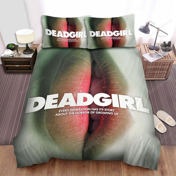 Deadgirl Every Generation Has Its Story Sexy Lip Scene Quilt Duvet Cover Set3-Piece Bedding Set