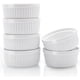 thumbnail image 1 of Nuwave 6Pc 8Oz Ceramic Ramekins, 4.3 Wide, 2 Tall, Ivory W, 1 of 3