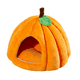 thumbnail image 4 of Cama Para Gatos Con Fondo Antideslizante, Cómoda Cueva Para Gatos Semicerrada Para Conejo, Gatito, Naranja, 4 of 5