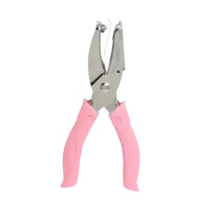 Bothyi - Perforadora Portátil De Un Solo Orificio Para Bricolaje, De Metal, Para Papelería De Oficina, Tarjetas De Papel, Redonda De 1,5 Mm