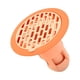 thumbnail image 4 of Drenaje De Piso De Inserción De Baño Drenaje De Piso Redondo Antiolor Para Baño De Bañera Rosa, 4 of 5