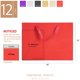 thumbnail image 2 of Bolsas de regalo MALICPLUS 41x15x30 cm Rojo – 12 unidades, 2 of 6