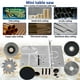 thumbnail image 2 of Sierra de Mesa Jadeshay Mini Dual Motors 96 W Metal y Madera, 2 of 3