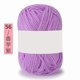 thumbnail image 1 of Xiao Hua Hilo de ganchillo morado, 2 ovillos de 25 gramos cada uno. Hilo suave hecho a mano, ideal para principiantes y adultos. Perfecto para tejer suéteres y fundas de almohada decorativas., 1 of 3