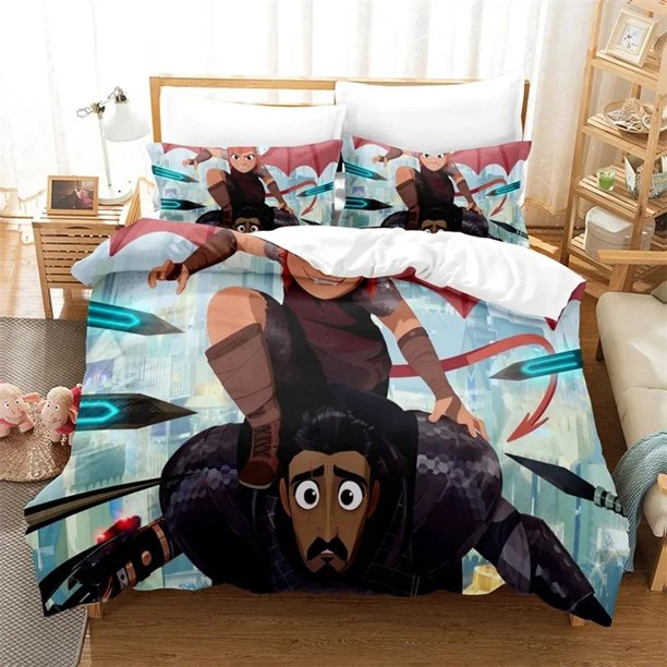 The Nimona Bedding Set,Duvet Cover Comforter Bed Set Quilt Cover Pillowcase,King Queen Twin Size Boys Girls AdultsBed Sheets