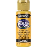 Pintura Acrílica Decoart Americana Marigold 60 Ml No Tóxica