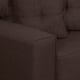 thumbnail image 3 of Sofa Versa 2 Cuerpos Tela Chocolate, 3 of 5