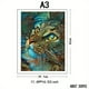 thumbnail image 1 of Blue Eye Cat Wooden Puzzle, Uniquely Irregular Animal Shaped Wooden Jigsaw Puzzles, Creative Gift For Teenagers And Adult, 1 of 2