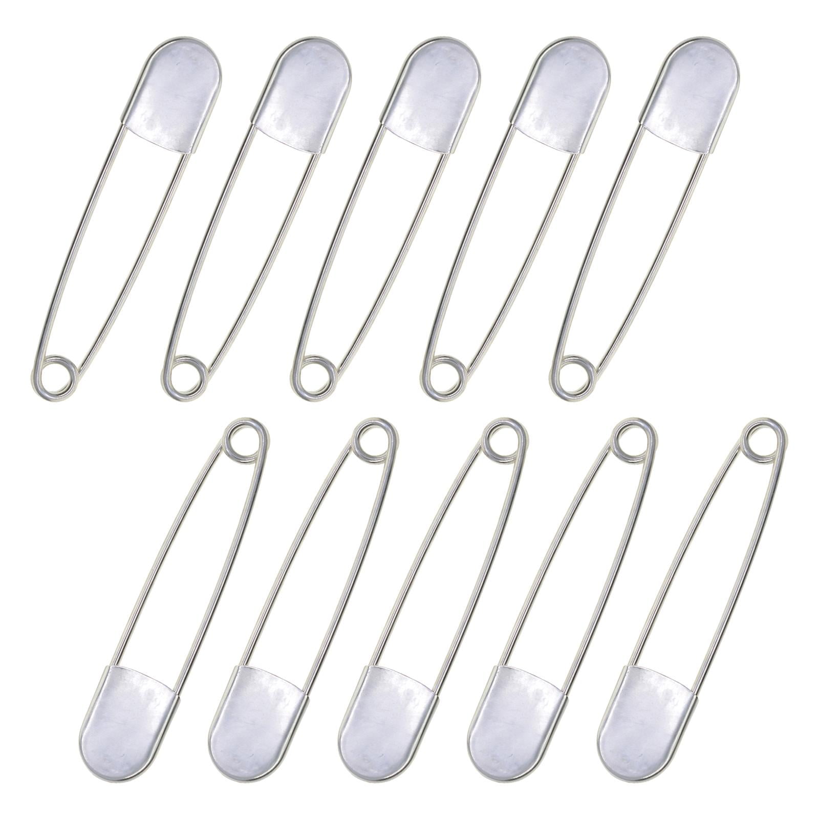 Bothyi - 10 Pines De Seguridad Extragrandes, Resistentes, Grandes Para Lavandería, Manta Para Exteriores