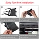 thumbnail image 3 of 4 Pack Manijas de agarre Paracord Roll Bar para Accesorios Accesorios interiores negro Modificar el mango interior del techo del coche, 3 of 3