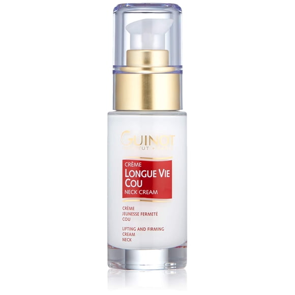Crema Guinot Longue Vie para levantar y reafirmar el cuello, 26 ml