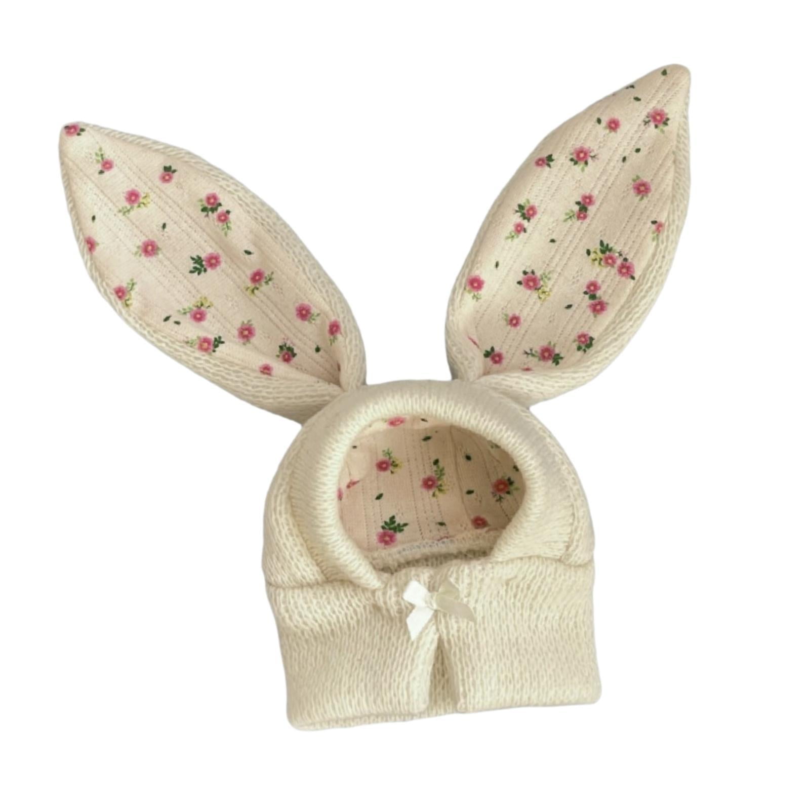 Ioensy - Gorro Cálido Para Gato, Disfraz De Conejito Para Invierno, Gorro Para Mascota, Gorro Para Cachorro, Perro, Gato, L