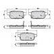 thumbnail image 1 of Pastillas Freno para auto ALLIED NIPPON ADB32128, 1 of 2