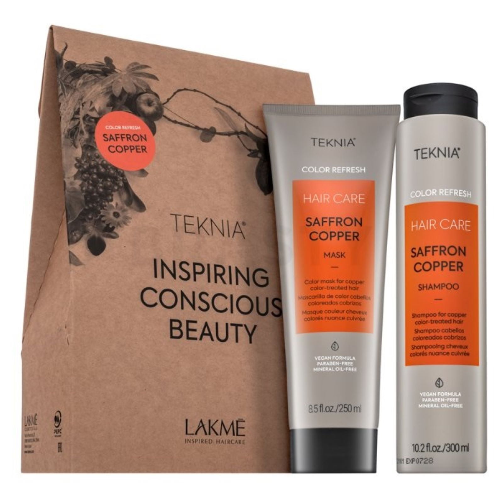 Kit Lakme Teknia Refresh Copper 2un