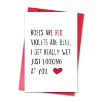 Tarjeta De San Valentín Lymeqing Divertida Para Adulto Para Novio Y Esposo