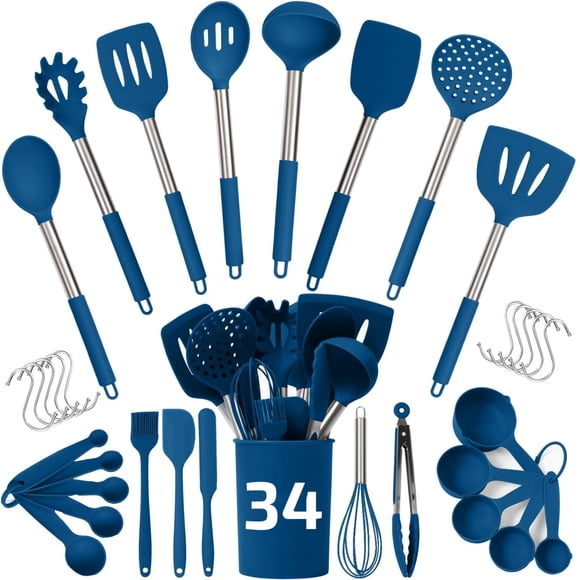 Juego de Utensilios de Cocina Culinary Couture 34 piezas 450°F