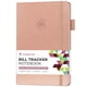 thumbnail image 1 of Cuaderno para Rastreo de Facturas Clever Fox Organizador Mensual Oro Rosa, 1 of 5