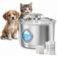 thumbnail image 1 of Fuente de agua para gatos Lumovet 2,8 L acero inoxidable silenciosa, 1 of 7