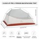 thumbnail image 2 of Carpa Naturehike Cloud Up Pro para 2 personas, ultraligera e impermeable, 2 of 8