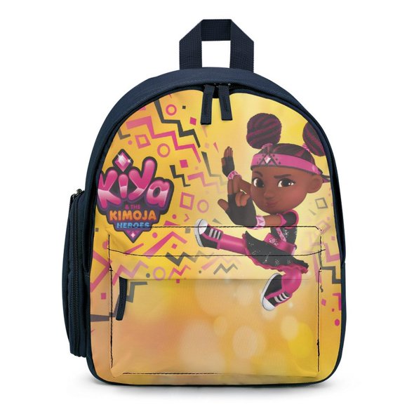 Kiya y los Héroes Kimoja Mochila Escolar para Niños y Niñas, Mochila Infantil Ligera de Alta Calidad, Grande y Duradera Azul