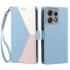 thumbnail image 3 of Funda Cartera Tricolor para Motorola Edge 50 Pro con Ranuras, Azul Claro, 3 of 6