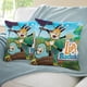 thumbnail image 3 of Lupi y Baduki Fundas de almohada de terciopelo con tema, regalos de funda de almohada, decoración para el hogar, cojín de lanzar, regalo de cumpleaños para fans y parejas.61*61cm., 3 of 6