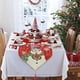 thumbnail image 2 of Bandera De Mesa De Navidad, Bandera De Mesa, Bandera De Mesa De 71 Pulgadas, Estilo Muñeco De Nieve, Para La Decoración De La Mesa De Navidad, Agregando Ambiente Festivo (33 X 180 Cm), 2 of 6