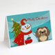 thumbnail image 1 of Tarjetas de notas Caroline's BB1869GCA7P Shih Tzu paquete de 8 12.7x17.8 cm, 1 of 4
