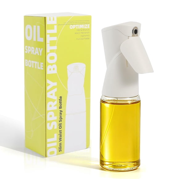 Atomizador de Aceite Shineforu 220 ml Blanco con Boquilla de Pico de Pato