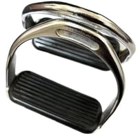 Xusx111 - Estirrupas De Equitación, Sillin De Manguera, Stirrup De Seguridad, Sillin De Protección De Equitación Inglés De Acero Inoxidable, Alivio Del Dolor Del Estrés Del Tobillo De La Rodilla, 1 Pa