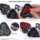 thumbnail image 5 of Cabezal de afeitado para S5000, S5370, S5571, S5420, S5140 y S5078 (negro), 5 of 5