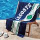 thumbnail image 2 of Toalla Lacoste 91 cm × 183 cm Azul Marino con Insignia Única, 2 of 7