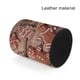 thumbnail image 4 of Hombre de Jengibre-theme Cylinder Pen Holder Pencil Organizer with Flannel Lining PVC Leather Material Cardboard Base for study work 10*8CM, 4 of 6