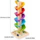 thumbnail image 1 of Montessori Rainbow Wooden Tree Petal Ball Running Track Building Blocks - Educational Toys for Early Childhood Development, 1 of 2