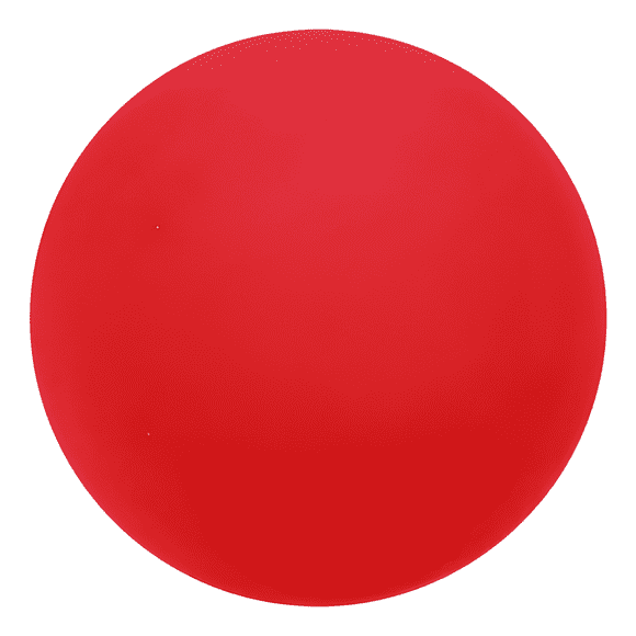 Balón esponja para gimnasia Rojo