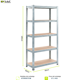 thumbnail image 5 of Estante Rack 18x90x60 Repisa Galvanizado 5 Niveles, 5 of 6