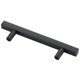 thumbnail image 5 of Tiradores de barra Elegant Decor Dior, paquete de 10, negro mate, 10,5 cm, 5 of 6