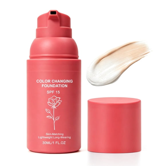 Base de maquillaje TUODAW 30 ml Cambio de color Light-Medium