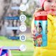thumbnail image 5 of Super WhyBotella de Agua con Tapa Pop Top de Un Toque, Acero Inoxidable, a Prueba de Fugas, para Deportes, Botella Infantil rosa 12 oz, 5 of 6