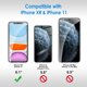 thumbnail image 3 of Protector de pantalla JeTech de cristal templado para iPhone 11/XR de 6.1 pulgadas, 3 of 6