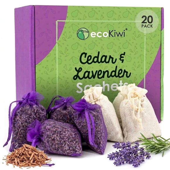 Bolsita de Popurrí ecoKiwi 20 unidades de Cedro y Lavanda