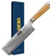 thumbnail image 1 of Cuchillo de Cocina HOSHANHO Nakiri Damasco 16.5 cm Mango de Madera, 1 of 7