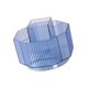 thumbnail image 3 of Contador Giratorio De 360 ° Caja De Almacenamiento De Cosméticos Soporte De Maquillaje Para Lápiz Delineador De Ojos Azul, 3 of 5