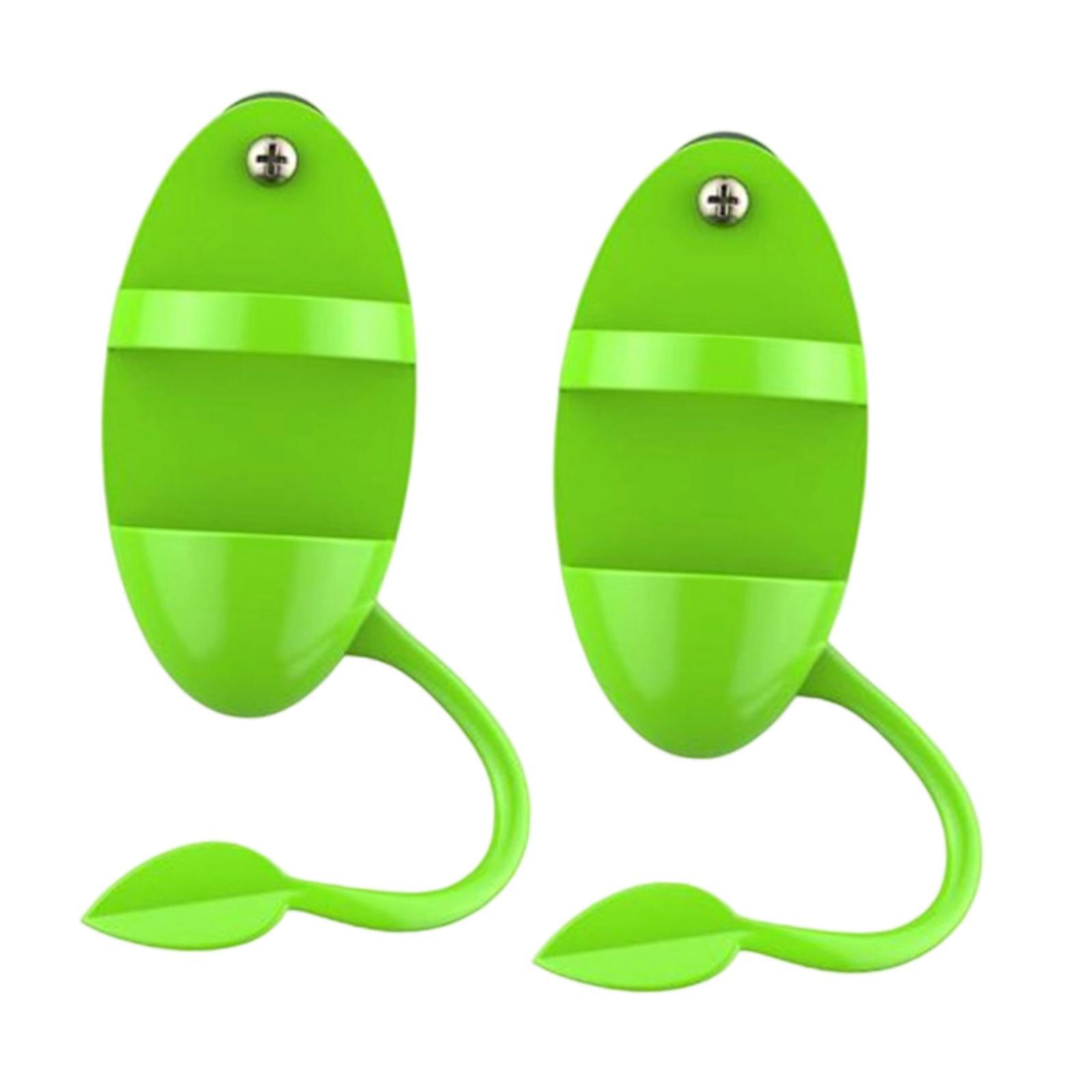 Magideal - 2 Piezas - Soporte Para Huesos De Sepia, Verde, Soporte De Alimentación, Soporte De Comida Para Pájaros, Cacatúas, Periquitos Para Verduras Al Aire Li